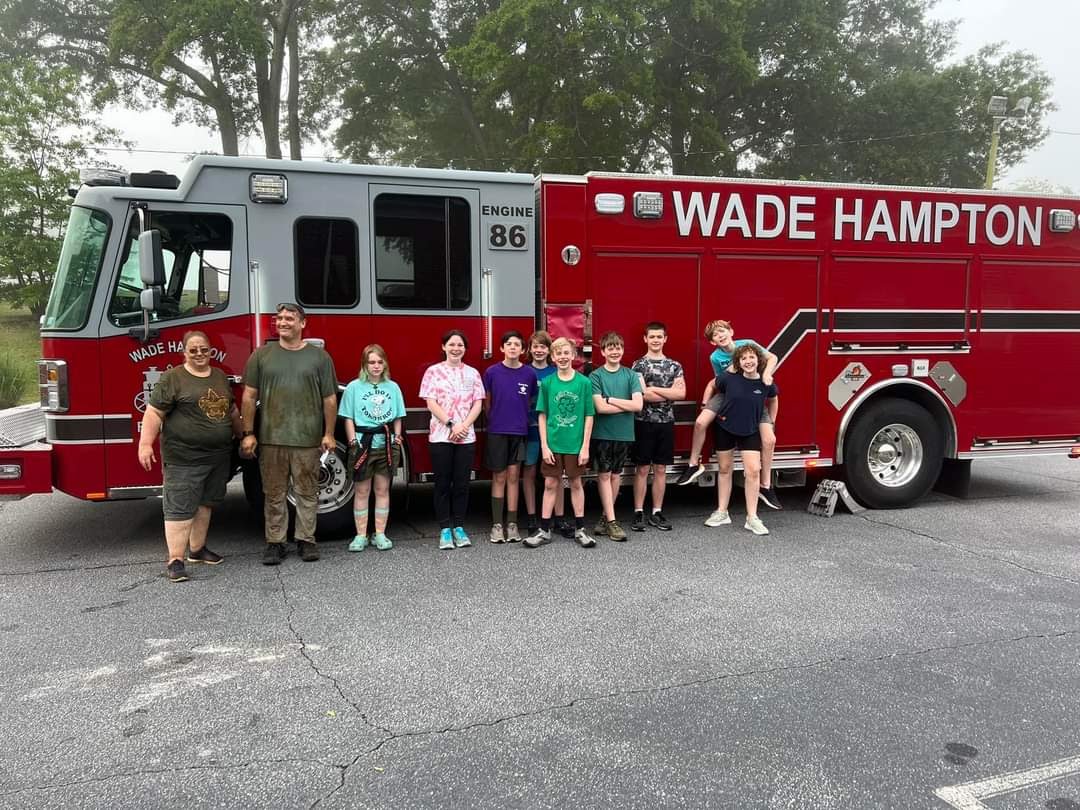 Pack 256 Fire Station Visit