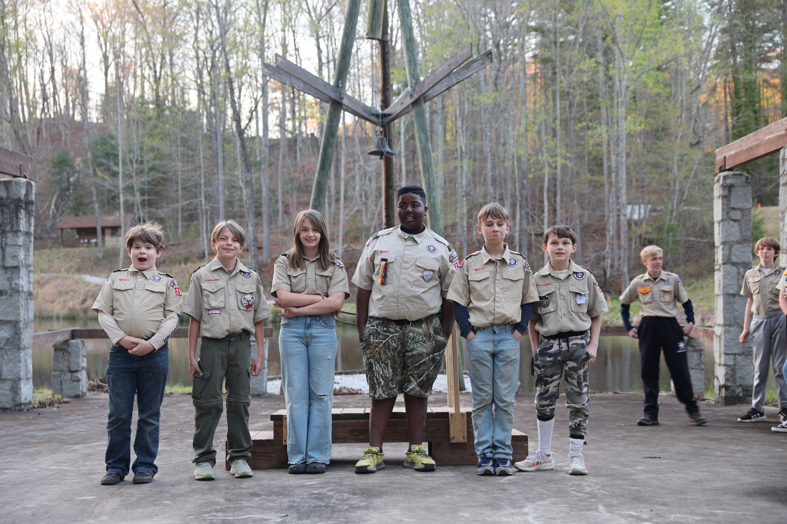 Pack and Troop 256 Crossover Camping Trip